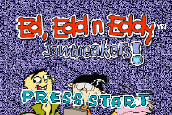 Ed, Edd N Eddy: Jawbreakers Title Screen